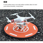 Tapis de stationnement portable STARTRC pour drone quadricoptère radiocommandé DJI Mavic Mini / Mavic Air 2, diamètre : 56 cm.