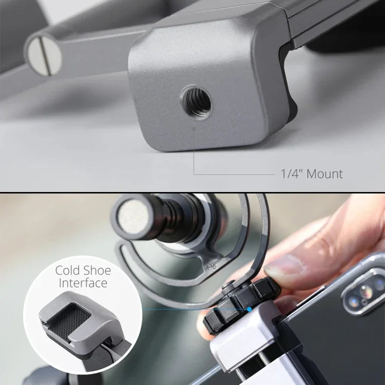 Support de fixation pour téléphone portable en alliage d'aluminium PGYTECH P-18C-029+ pour DJI OSMO Pocket, P-18C-029
