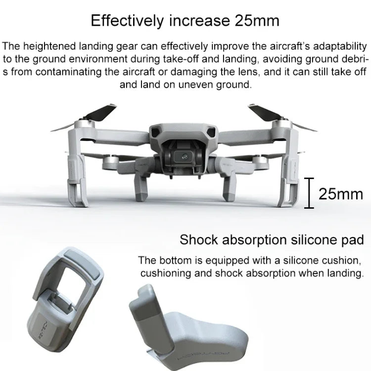 PGYTECH P-12A-012 Support d'extension de train d'atterrissage surélevé portable pour DJI Mavic Mini