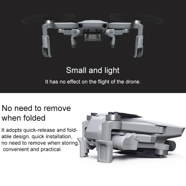 PGYTECH P-12A-012 Support d'extension de train d'atterrissage surélevé portable pour DJI Mavic Mini