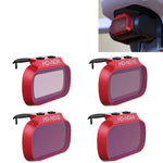 Ensemble de 4 filtres à atténuation PGYTECH P-12A-019 ND8/16/32/64 pour drone DJI Mavic Mini.