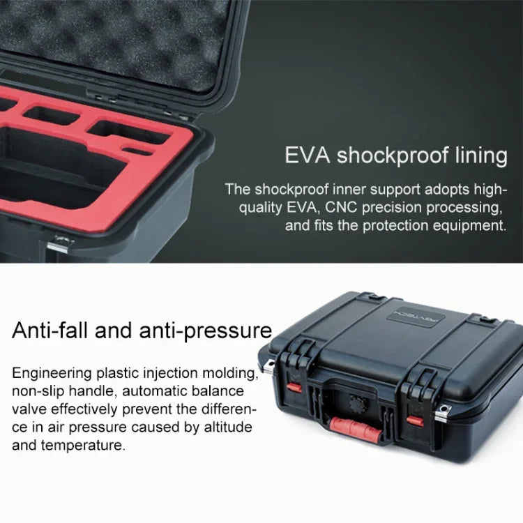 Boîte de sécurité portable PGYTECH P-16A-037, sac de rangement étanche et résistant à l'humidité pour DJI Mavic Air 2, P-16A-037 pour DJI Mavic Air 2