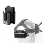 Étui de protection avec clip de batterie et enrouleur de câble Sunnylife pour lunettes DJI FPV V2, support de batterie Sunnylife