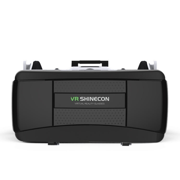 VR SHINECON G06EB Lunettes Vidéo 3D Réalité Virtuelle Adaptées pour Smartphone 4.7 à 6.1 pouces avec Casque HiFi, G06EB