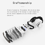 VR SHINECON G06EB Lunettes Vidéo 3D Réalité Virtuelle Adaptées pour Smartphone 4.7 à 6.1 pouces avec Casque HiFi, G06EB