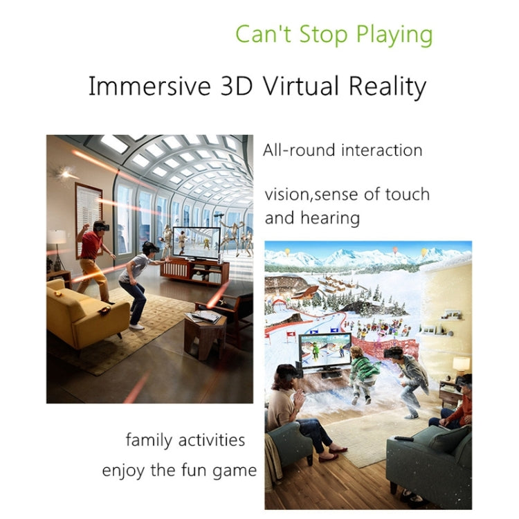 VR SHINECON G04E Lunettes Vidéo 3D Réalité Virtuelle Adaptées pour Smartphone 3.5 à 6.0 pouces avec Casque HiFi