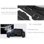 VR SHINECON G04E Lunettes Vidéo 3D Réalité Virtuelle Adaptées pour Smartphone 3.5 à 6.0 pouces avec Casque HiFi