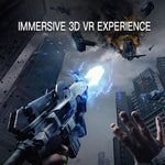 VR SHINECON G07E Lunettes Vidéo 3D Réalité Virtuelle Adaptées pour Smartphone 4.0 à 6.3 pouces