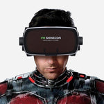 VR SHINECON G07E Lunettes Vidéo 3D Réalité Virtuelle Adaptées pour Smartphone 4.0 à 6.3 pouces