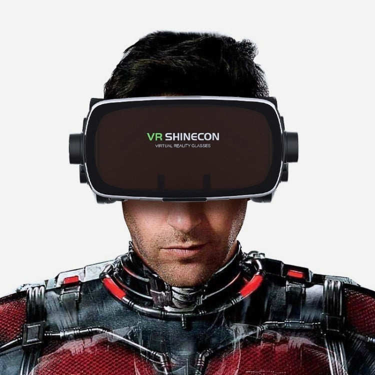 VR SHINECON G07E Lunettes Vidéo 3D Réalité Virtuelle Adaptées pour Smartphone 4.0 à 6.3 pouces