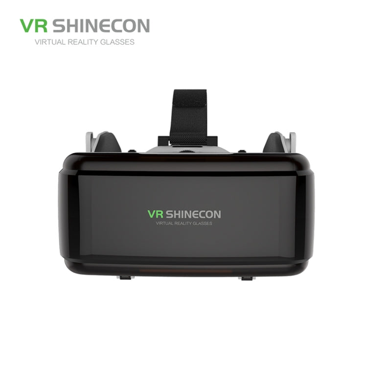 VR SHINECON G06E Lunettes Vidéo 3D Réalité Virtuelle Adaptées pour Smartphone 4.7 à 6.1 pouces avec Casque, G06E