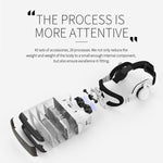 VR SHINECON G06E Lunettes Vidéo 3D Réalité Virtuelle Adaptées pour Smartphone 4.7 à 6.1 pouces avec Casque, G06E