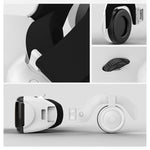 VR SHINECON G06E Lunettes Vidéo 3D Réalité Virtuelle Adaptées pour Smartphone 4.7 à 6.1 pouces avec Casque, G06E