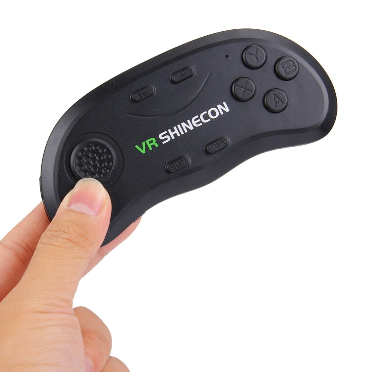 VR Shinecon Lunettes Réalité Virtuelle 3D Films Jeux Télécommande Bluetooth Gamepad, SC-B01