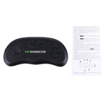 VR Shinecon Lunettes Réalité Virtuelle 3D Films Jeux Télécommande Bluetooth Gamepad, SC-B01