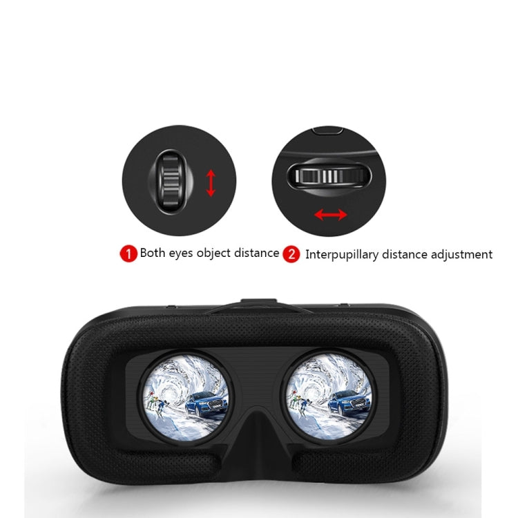 SG-G04 Lunettes Vidéo 3D Réalité Virtuelle Universelles pour Smartphones 4.5 à 6 pouces, G04