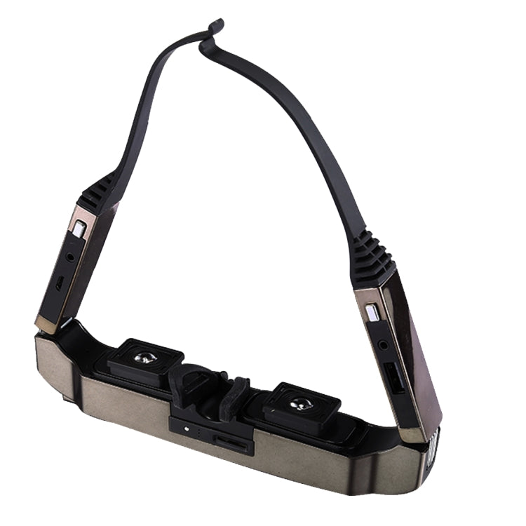 VISION-800 Android 4.4 1GB+2GB Lunettes intelligentes super Retina 3D VR Casques de réalité virtuelle avec caméra 5.0MP, support WiFi, Bluetooth, carte TF, enregistrement vidéo