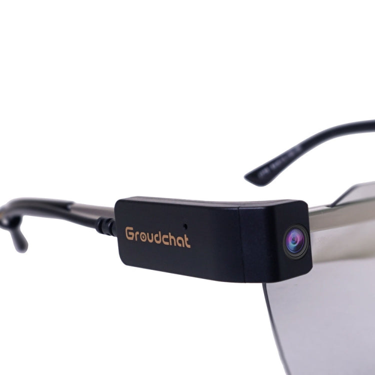Groudchat JP1DV1 Caméra intelligente HD 1080P USB pour téléphone portable, pour branches de lunettes, microphone intégré à absorption et réduction de bruit