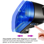 VRG Pro Version Audio Vidéo Lunettes 3D VR tout-en-un pour téléphone portable avec lentilles à revêtement Blu-ray, lentilles à revêtement Blu-ray