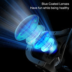 VRG Pro Version Audio Vidéo Lunettes 3D VR tout-en-un pour téléphone portable avec lentilles à revêtement Blu-ray, lentilles à revêtement Blu-ray
