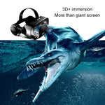 VRG Pro Version Audio Vidéo Lunettes 3D VR tout-en-un pour téléphone portable avec lentilles à revêtement Blu-ray, lentilles à revêtement Blu-ray