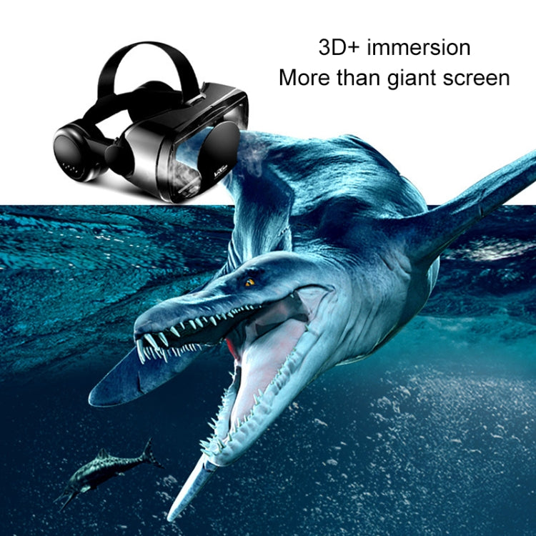 VRG Pro Version Audio Vidéo Lunettes 3D VR tout-en-un pour téléphone portable avec lentilles à revêtement Blu-ray, lentilles à revêtement Blu-ray