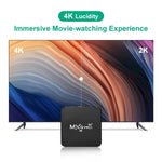 MXQ Pro 5G Lecteur multimédia Full HD 1280 x 720 1 Go+8 Go RK30Board Quad Core Android 7.1 Boîtier TV avec télécommande