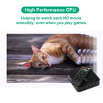 MXQ Pro 5G Lecteur multimédia Full HD 1280 x 720 1 Go+8 Go RK30Board Quad Core Android 7.1 Boîtier TV avec télécommande