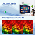 Boîtier Smart TV Tanix X4 Android 11, Amlogic S905X4 Quad Core, 4 Go+32 Go, Double Wifi, BT, 4 Go+32 Go