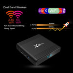 X96 Air 8K Smart TV BOX Android 9.0 Media Player with Remote Control, Quad-core Amlogic S905X3, RAM: 4GB, ROM: 32GB, Dual Band WiFi, Bluetooth, AU Plug, 4GB+32GB