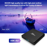 X96 Air 8K Smart TV BOX Android 9.0 Media Player with Remote Control, Quad-core Amlogic S905X3, RAM: 4GB, ROM: 64GB, Dual Band WiFi, Bluetooth, AU Plug, 4GB+64GB
