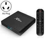 X96 Air 8K Smart TV BOX Android 9.0 Lecteur multimédia avec télécommande, Quad-core Amlogic S905X3, RAM : 4 Go, ROM : 64 Go, Wi-Fi bi-bande, Bluetooth, prise AU, 4 Go+64 Go
