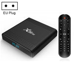 X96 Air 8K Smart TV BOX Android 9.0 Lecteur multimédia avec télécommande, Quad-core Amlogic S905X3, RAM : 4 Go, ROM : 64 Go, Wi-Fi bi-bande, Bluetooth, prise AU, 4 Go+64 Go