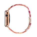 Bracelet de montre en résine tendance simple, Pour Apple Watch Series 4 40 mm et Series 3 & 2 & 1 38 mm, Pour Apple Watch Series 4 44 mm et Series 3 & 2 & 1 42 mm