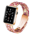 Bracelet de montre en résine tendance simple, Pour Apple Watch Series 4 40 mm et Series 3 & 2 & 1 38 mm, Pour Apple Watch Series 4 44 mm et Series 3 & 2 & 1 42 mm