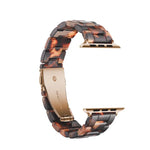 Bracelet de montre en résine tendance simple pour Apple Watch Series 4 44mm et Series 3 & 2 & 1 42mm, pour Apple Watch Series 4 40mm et Series 3 & 2 & 1 38mm, pour Apple Watch Series 4 44mm et Series 3 & 2 & 1 42mm & Series 3 & 2 & 1 42mm
