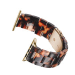 Bracelet de montre en résine tendance simple pour Apple Watch Series 4 44mm et Series 3 & 2 & 1 42mm, pour Apple Watch Series 4 40mm et Series 3 & 2 & 1 38mm, pour Apple Watch Series 4 44mm et Series 3 & 2 & 1 42mm & Series 3 & 2 & 1 42mm