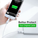 UGREEN LP127 Lot de 6 protections anti-rupture pour câbles de données Apple d'origine