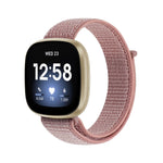 For Fitbit Versa 3 Nylon Loop Replacement Strap Watchband