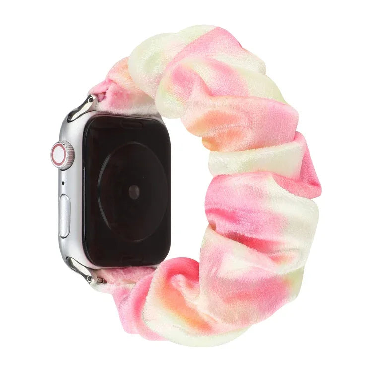 Bracelet de rechange en flanelle pour Apple Watch Ultra 49 mm / Series 8 et 7 45 mm / SE 2 et 6 et SE et 5 et 4 44 mm / 3 et 2 et 1 42 mm, pour Apple Watch Series 7 45 mm / 6 et SE et 5 et 4 44 mm / 3 et 2 et 1 42 mm