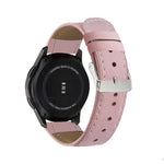Bracelet de rechange en cuir véritable avec queue ronde pour Samsung Galaxy Watch Active / Active 2 40mm / Active 2 44mm, pour Samsung Galaxy Watch Active