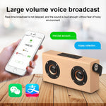 Enceinte Bluetooth portable en bois D10 Bluetooth 4.2, D10 (texture bois rouge)