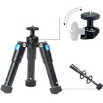 Trépied de bureau multifonctionnel BEXIN MS15 pour appareil photo, retardateur et téléphone portable