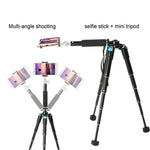Trépied de bureau multifonctionnel BEXIN MS15 pour appareil photo, retardateur et téléphone portable