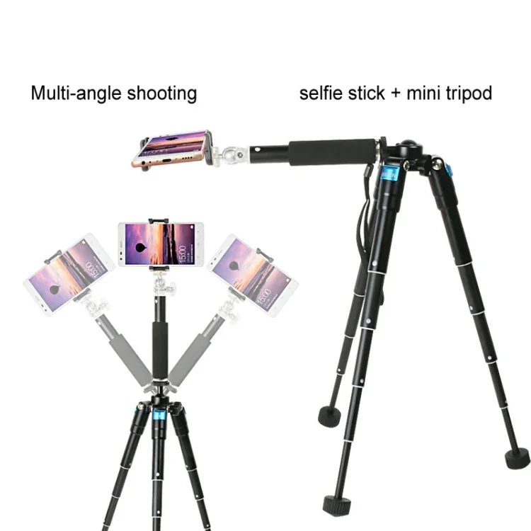 Trépied de bureau multifonctionnel BEXIN MS15 pour appareil photo, retardateur et téléphone portable
