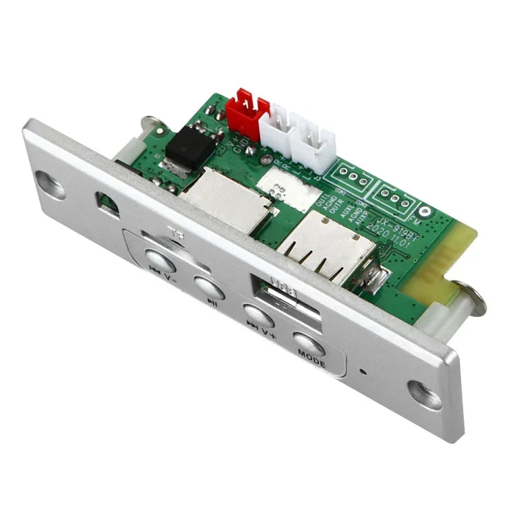 Décodeur audio MP3 12 V pour voiture JX-919BT avec carte TF, USB, AUX et Bluetooth, JX-919BT