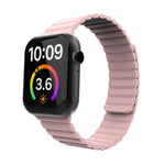 Bracelet de montre à boucle magnétique pour Apple Watch Series 6 & SE & 5 & 4 44mm / 3 & 2 & 1 42mm, pour Apple Watch Ultra 49mm / Series 8&7 45mm / SE 2&6&SE&5&4 44mm / 3&2&1 42mm, pour Apple Watch Series 7 45mm / 6 & SE & 5 & 4 44mm / 3 & 2 & 1 42mm
