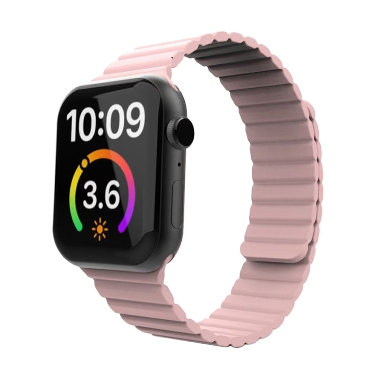 Bracelet de montre à boucle magnétique pour Apple Watch Series 6 & SE & 5 & 4 44mm / 3 & 2 & 1 42mm, pour Apple Watch Ultra 49mm / Series 8&7 45mm / SE 2&6&SE&5&4 44mm / 3&2&1 42mm, pour Apple Watch Series 7 45mm / 6 & SE & 5 & 4 44mm / 3 & 2 & 1 42mm