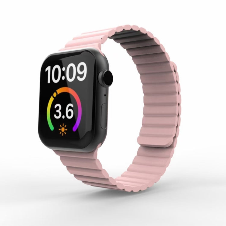Bracelet de montre à boucle magnétique pour Apple Watch Series 6 & SE & 5 & 4 44mm / 3 & 2 & 1 42mm, pour Apple Watch Ultra 49mm / Series 8&7 45mm / SE 2&6&SE&5&4 44mm / 3&2&1 42mm, pour Apple Watch Series 7 45mm / 6 & SE & 5 & 4 44mm / 3 & 2 & 1 42mm