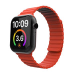 Bracelet de montre à boucle magnétique pour Apple Watch Series 6 & SE & 5 & 4 44mm / 3 & 2 & 1 42mm, pour Apple Watch Ultra 49mm / Series 8&7 45mm / SE 2&6&SE&5&4 44mm / 3&2&1 42mm, pour Apple Watch Series 7 45mm / 6 & SE & 5 & 4 44mm / 3 & 2 & 1 42mm